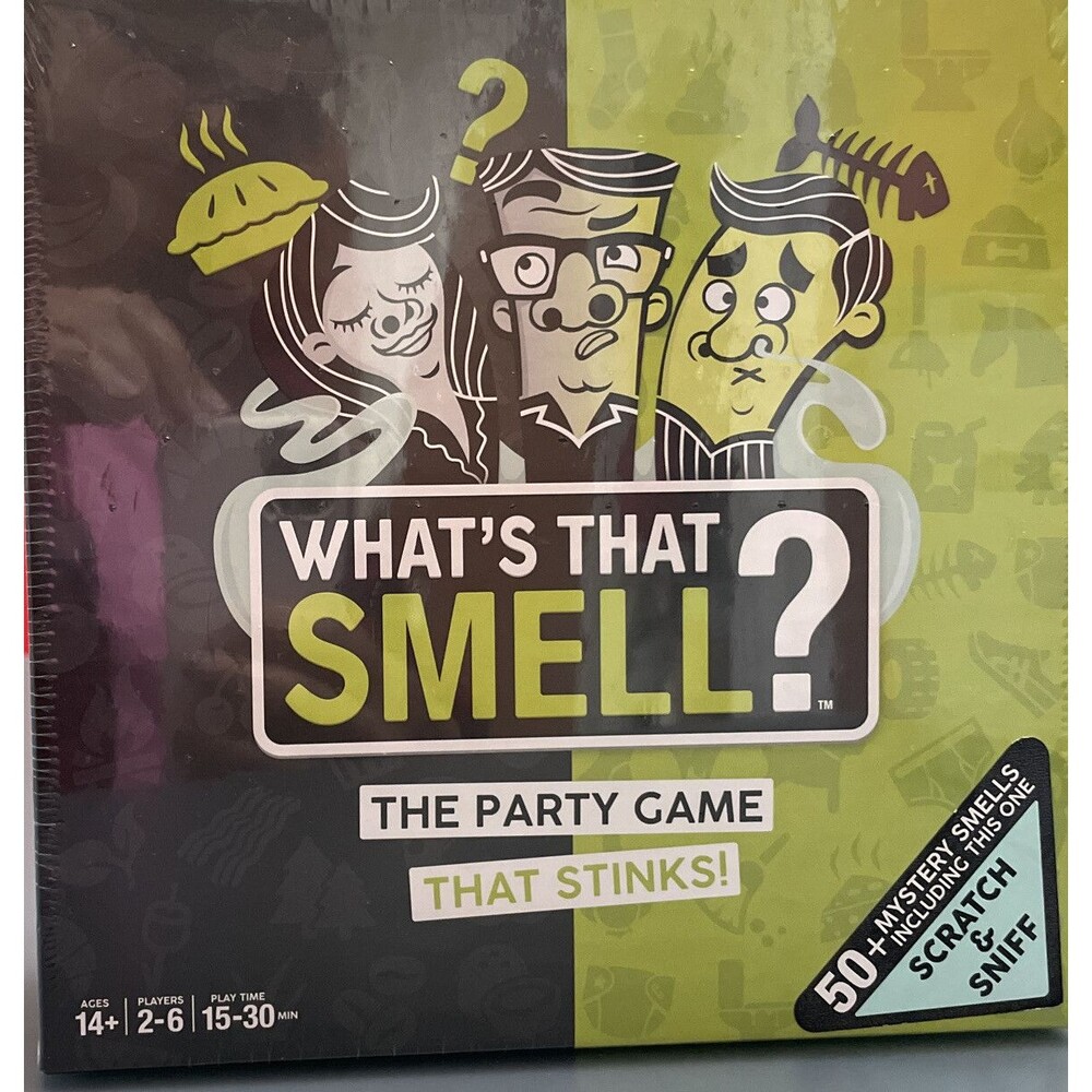 Whats That Smell The Party Game That Stinks! NEW Sealed Funny Family Kids Adults